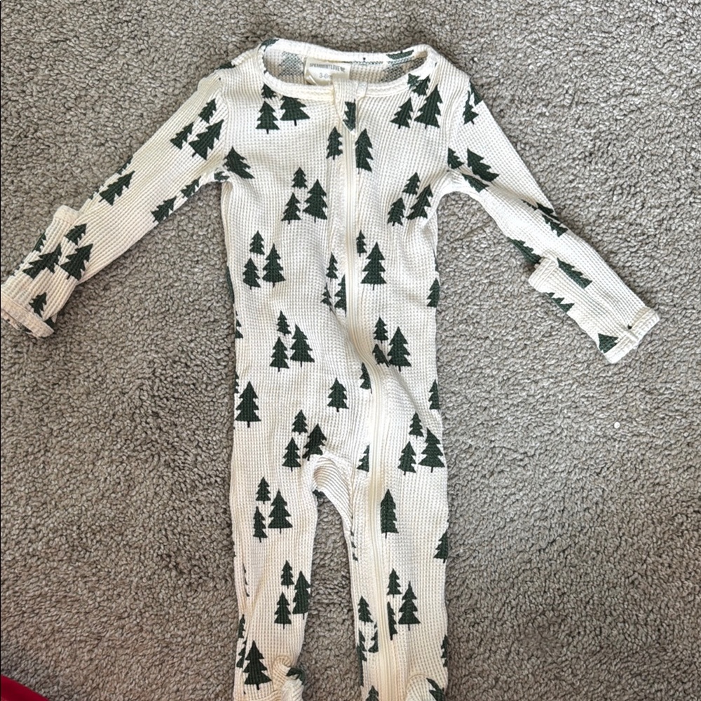 Spearmint Love Christmas Onesie